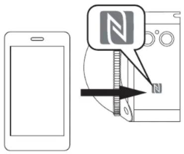 KODAK Pixpro 4KVR360 - Connector la caméra à un appareil connecté par NFC - 1