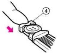 BROTHER PX100 - Knopfloch auf Stretch-Stoffen nähen (Abb. E) - 2