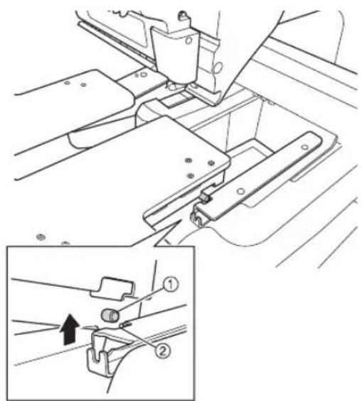 BROTHER PRWT 1 - Rimozione del tavolo prolunga - 4