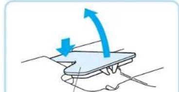 BROTHER PQ1500 - - When the fabric extension table is set in place - 1