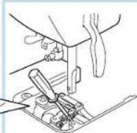 BROTHER PQ1500 - Changing the Feed Pin - 3