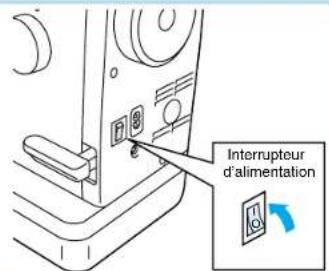 BROTHER PQ1500 - Interrupteur d'alimentation - 1