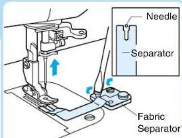 BROTHER PQ1500 - Fabric Separator(for joining lining to fabric) - 1