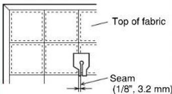 BROTHER PQ1500 - 1/4" Foot - 3