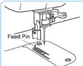 BROTHER PQ1500 - Pin Feeding Mechanism - 1