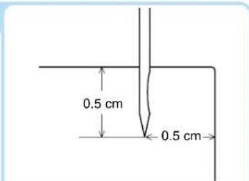 BROTHER PQ1500 - Rolled Hem Foot - 1