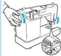 BROTHER PQ1500 - Changing the Feed Pin - 2
