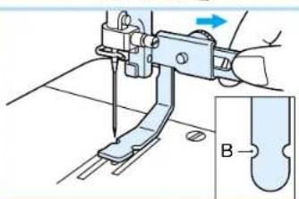 BROTHER PQ1500 - Zipper Foot - 8