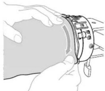 BROTHER PR600C - Pull the ends of the fabric out from the center to remove any slack. Be careful not to shift the center of the design placement. - 1