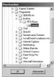 BROTHER PED Basic - Den Ordner wahlen. - 3