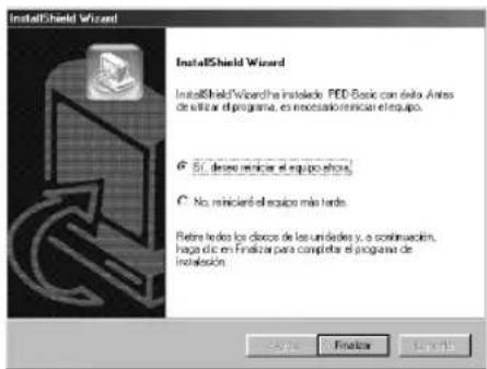 BROTHER PED Basic - Cuando aparezca el cuadro de dialogo要做到 a la derecha, hagablick en [Finalizar]. - 19