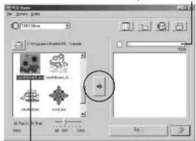 BROTHER PED Basic - Selezionare i disegni. - 1