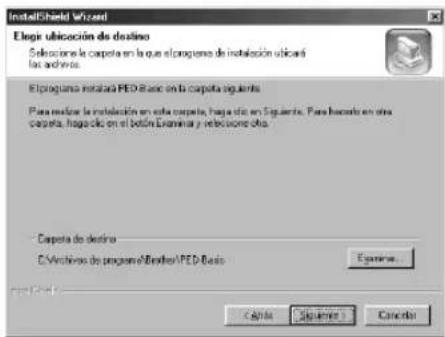 BROTHER PED Basic - Cuando aparezca el cuadro de dialogo要做到 a la derecha, hagablick en [Finalizar]. - 18