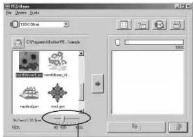 BROTHER PED Basic - Ridimensionare il disegno. - 4