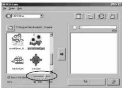 BROTHER PED Basic - Size the pattern. - 2