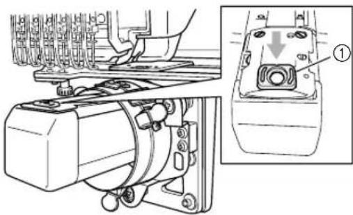 BROTHER PR620 - ■Installing the needle plate spacer - 1