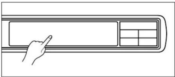 BROTHER PE150V - Als de LCD na inschakeling van de machine moeilijk zichtbaar is - 1