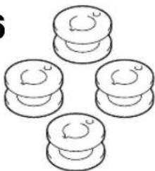 BROTHER PE150V - ACCESSOIRES - 6