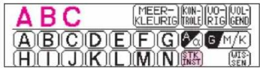 BROTHER PE150V - Borduren van letters die buiten het borduurraam uitsteken - 1