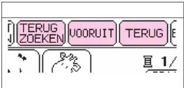 TERUG ZOEKEN VOORUIT TERUG E 直 1/