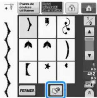 BROTHER Innovis VQ2 - Appuyez sur - 2
