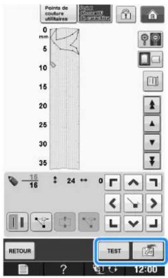 BROTHER Innovis VQ2 - Enregistrement de points personnels dans votre liste - 2