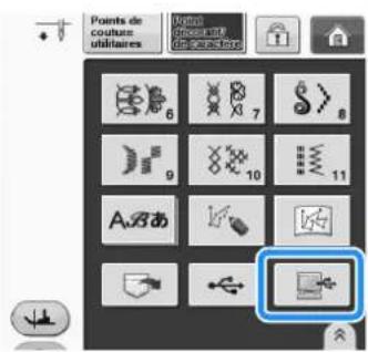 BROTHER Innovis VQ2 - Appuyez sur . - 1