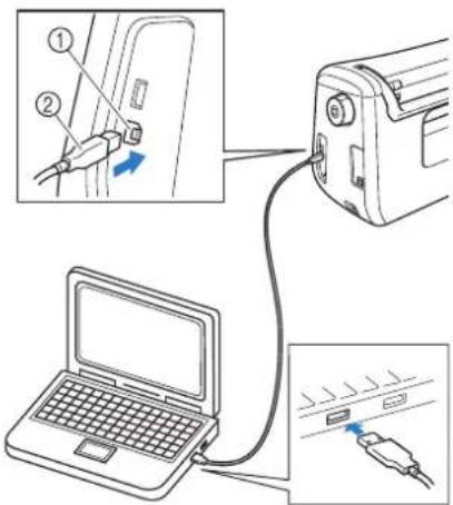 BROTHER Innovis VQ2 - Allumez votre ordinateur et sélectionnez « Ordinateur (Poste de travail) ». - 1