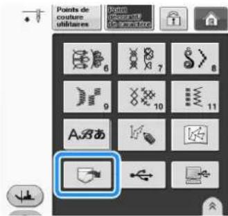 BROTHER Innovis VQ2 - Appuyez sur . - 1