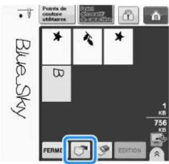 BROTHER Innovis VQ2 - Appuyez sur - 2