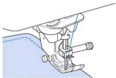 BROTHER Innovis VQ2 - Couture de lignes courbes - 1