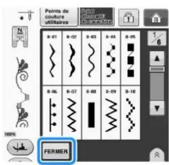 BROTHER Innovis VQ2 - Appuyez sur .\$>8 - 6