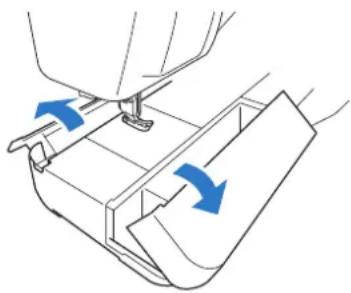 BROTHER Innovis VQ2 - Utilisation du plateau - 1