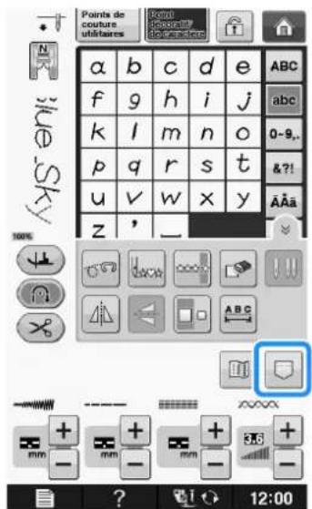 BROTHER Innovis VQ2 - Appuyez sur - 2