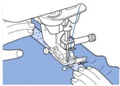 BROTHER Innovis VQ2 - Cousez sur le ruban (ou l'élastique). - 1