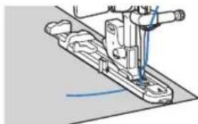 BROTHER Innovis 27SE - Mettez la machine sous tension. - 1