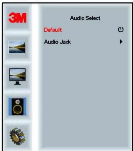3M Audio Select Default Audio Jack
