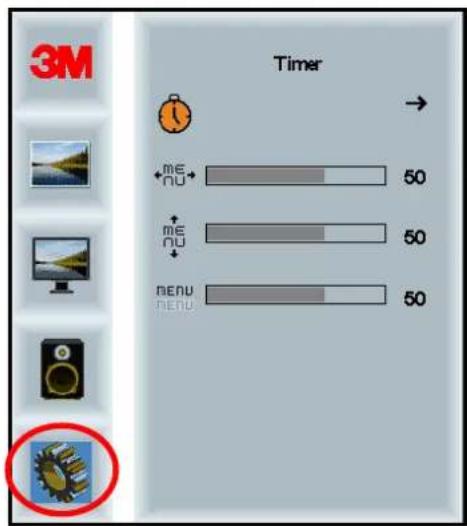3M Timer + me NU 50 + me NU 50 - MENU MENU 50 →