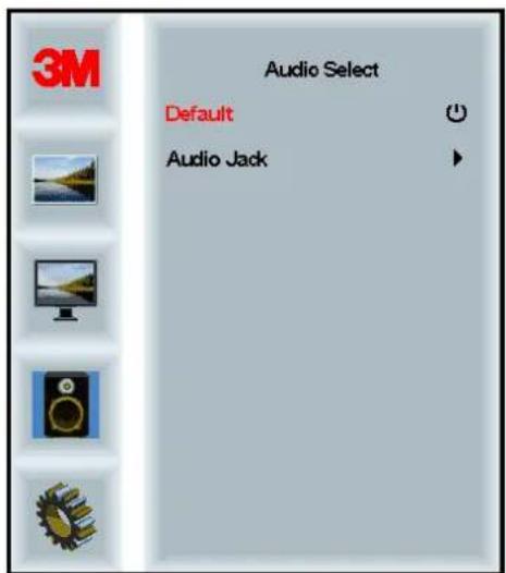 3M Audio Select Default Audio Jack