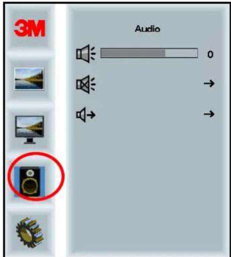 3M C6587PW - Menu Audio - 1