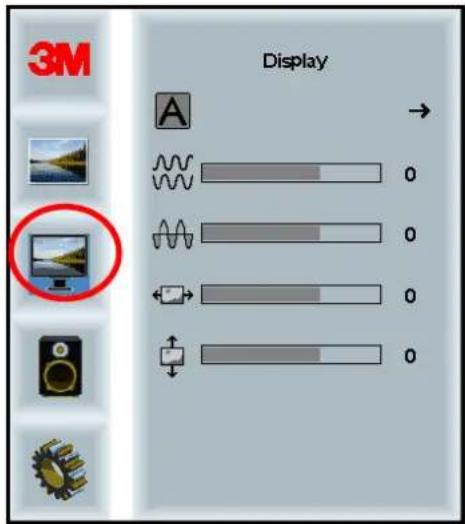 3M C6587PW - Display-Menü - 1