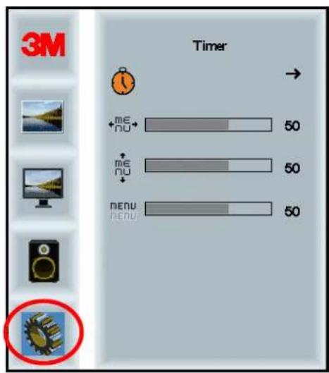3M Timer + me NU - me NU - MENU MENU 50 50 50