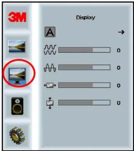 3M C6587PW - Menú visualización - 1