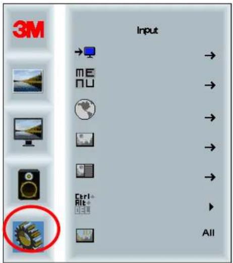 3M C6587PW - Audio Menu (garso meniu) - 2