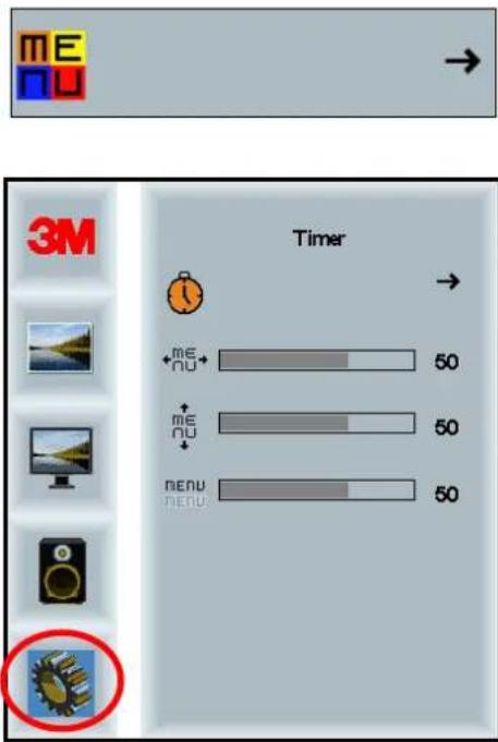 ME NU 3M Timer + me nu + me nu - MENU MENU 50 50 50 50 50