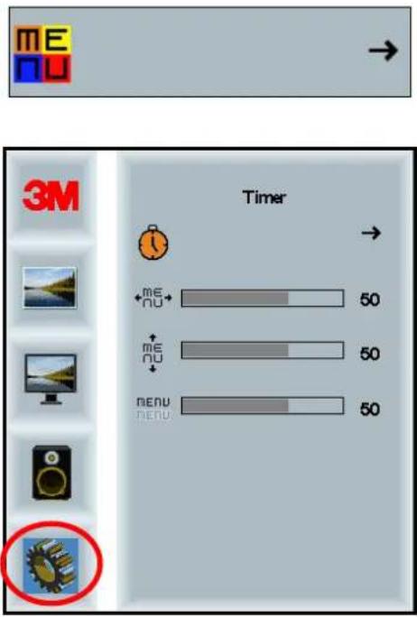 ME 3M Timer + me NU 50 + me NU 50 - MENU MENU 50 - - -