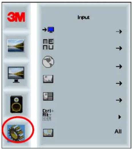 3M C6587PW - Systeemmenu - 1
