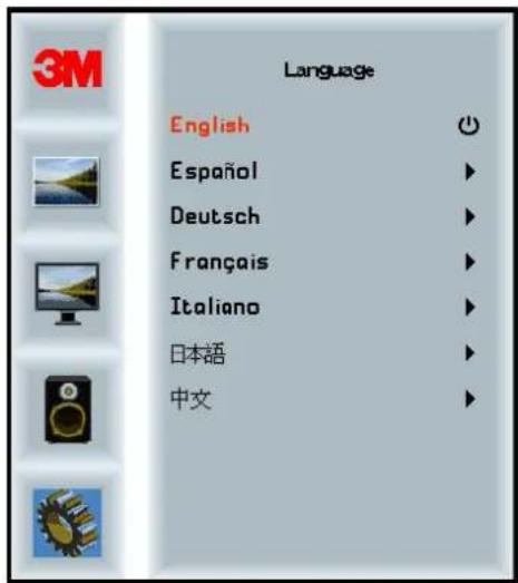 3M Language English Español Deutsch Français Italiano 日本語 中文
