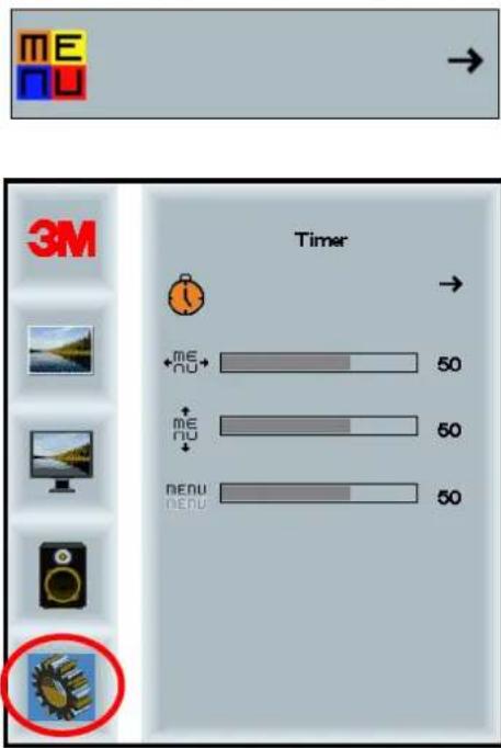 ME NU 3M Timer + me nu+ 50 me nu+ 50 MENU MENU 50
