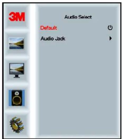 3M Audio Select Default Audio Jack